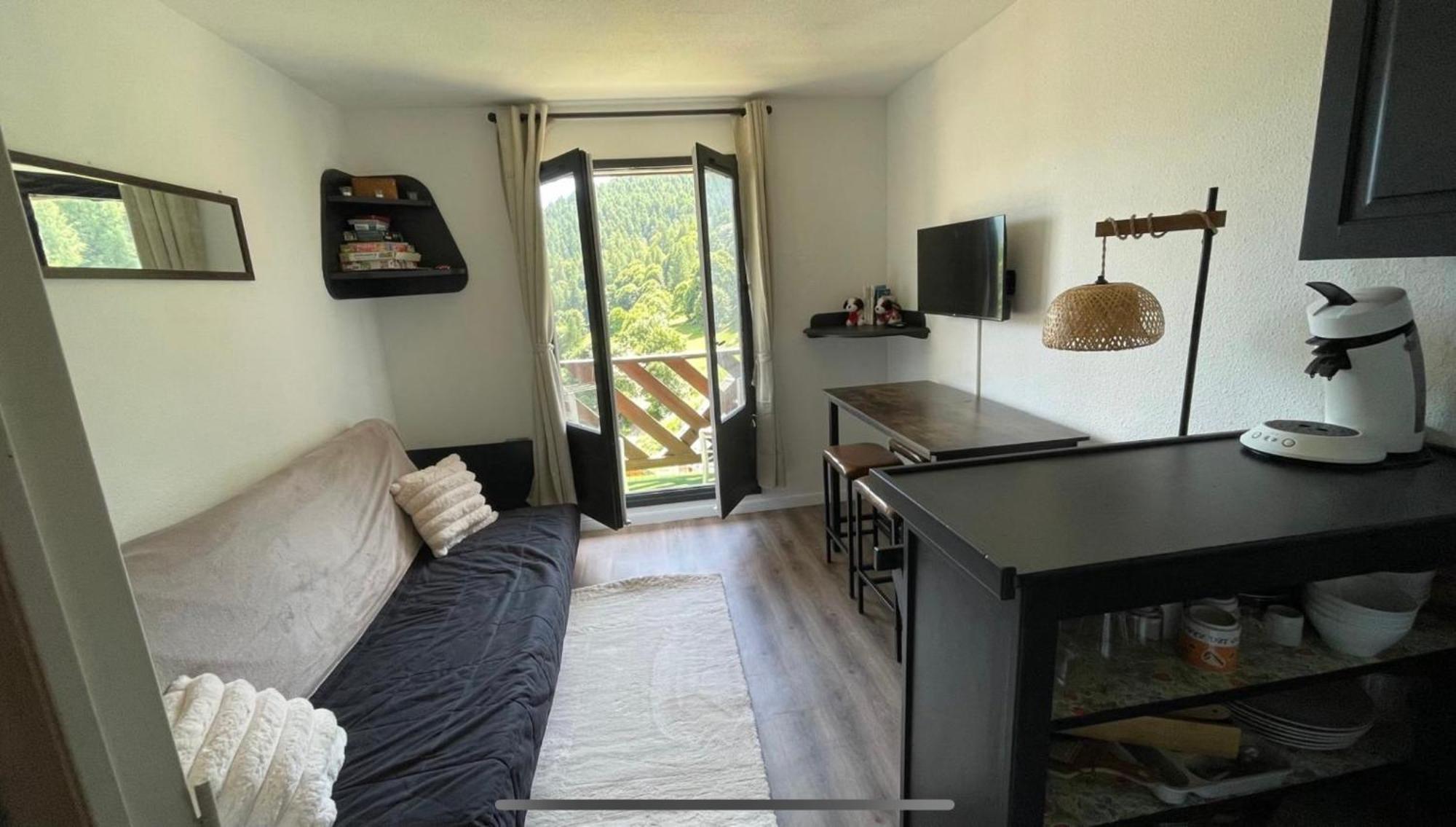 Studio Cosy 4 Couchages Avec Parking Et Balcon, Au Pied Telesiege Et Vente Forfaits A La Foux D'אלוס מראה חיצוני תמונה